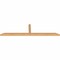 Ekena Millwork Portland Smooth Timber Gable Bracket, Western Red Cedar, 96"W x 24"H x 3 1/2"D x 3 1/2"F, 6/12 Pitch GBW096X24X0404POR00SWR - alternate 5